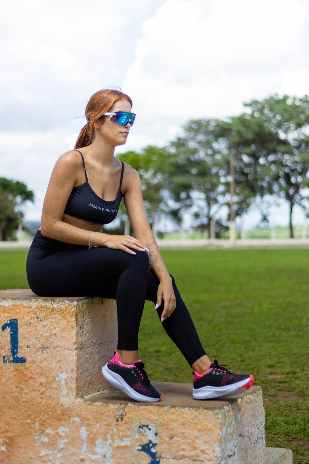 Tenis Esportivo Feminino Academia Caminhada Preto 8