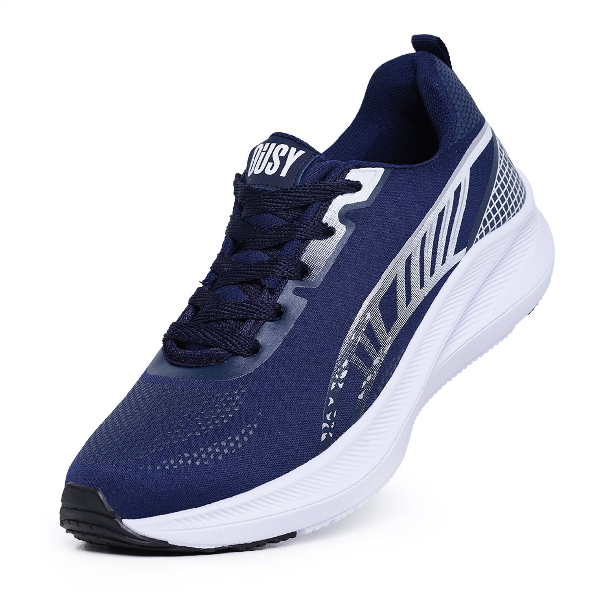 Tenis Masculino Esportivo Caminhada Academia Azul 3