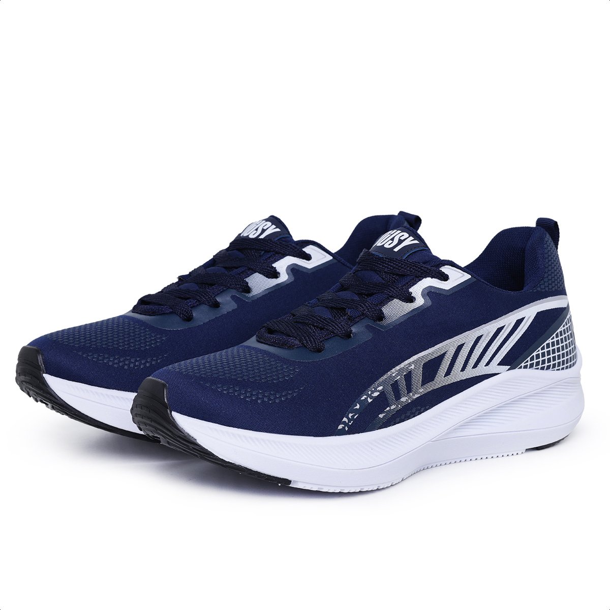 Tenis Masculino Esportivo Caminhada Academia Azul 4