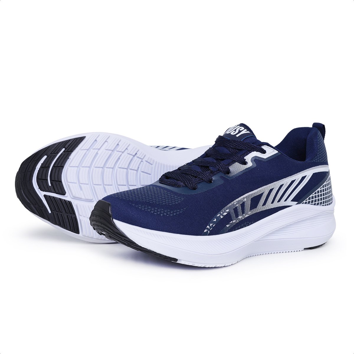 Tenis Masculino Esportivo Caminhada Academia Azul 5