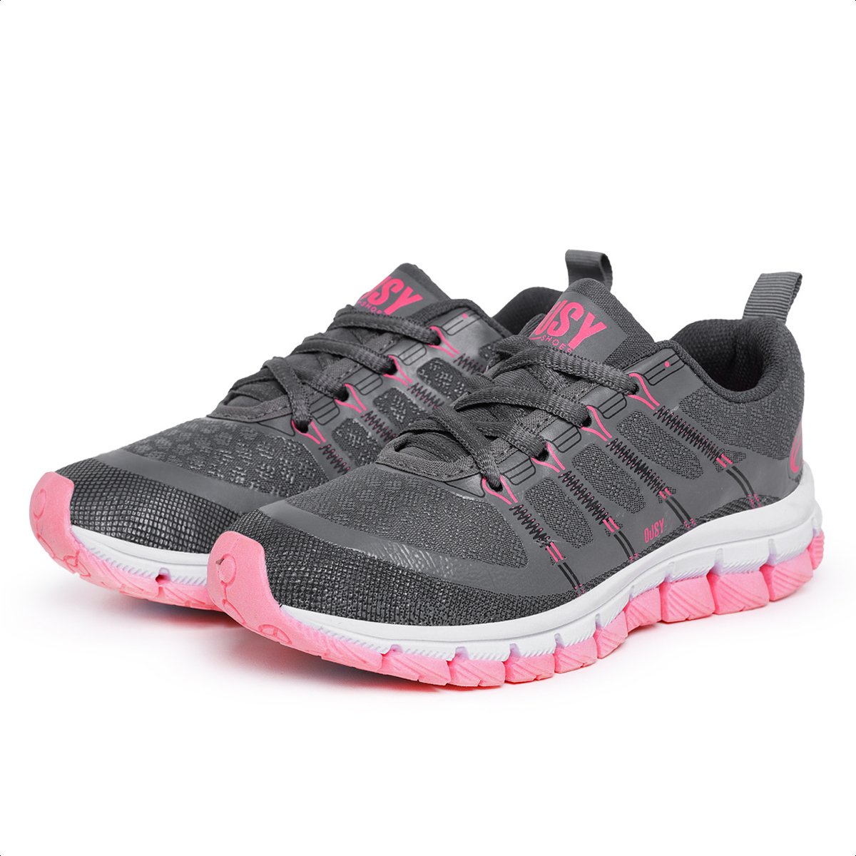 Tenis Infantil Menina Esportivo Cinza 4