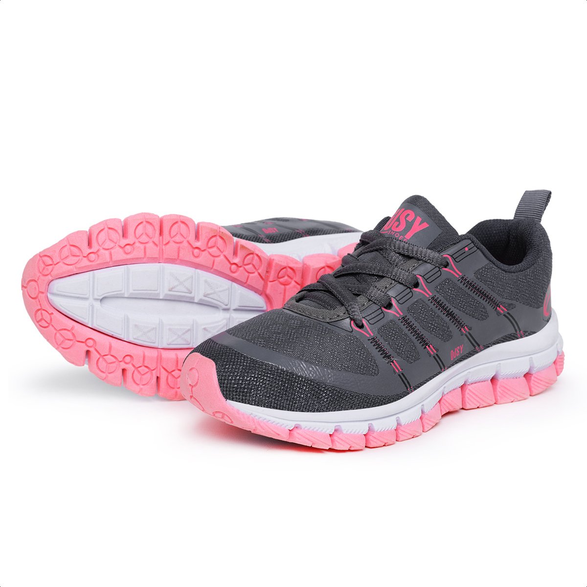 Tenis Infantil Menina Esportivo Cinza 5