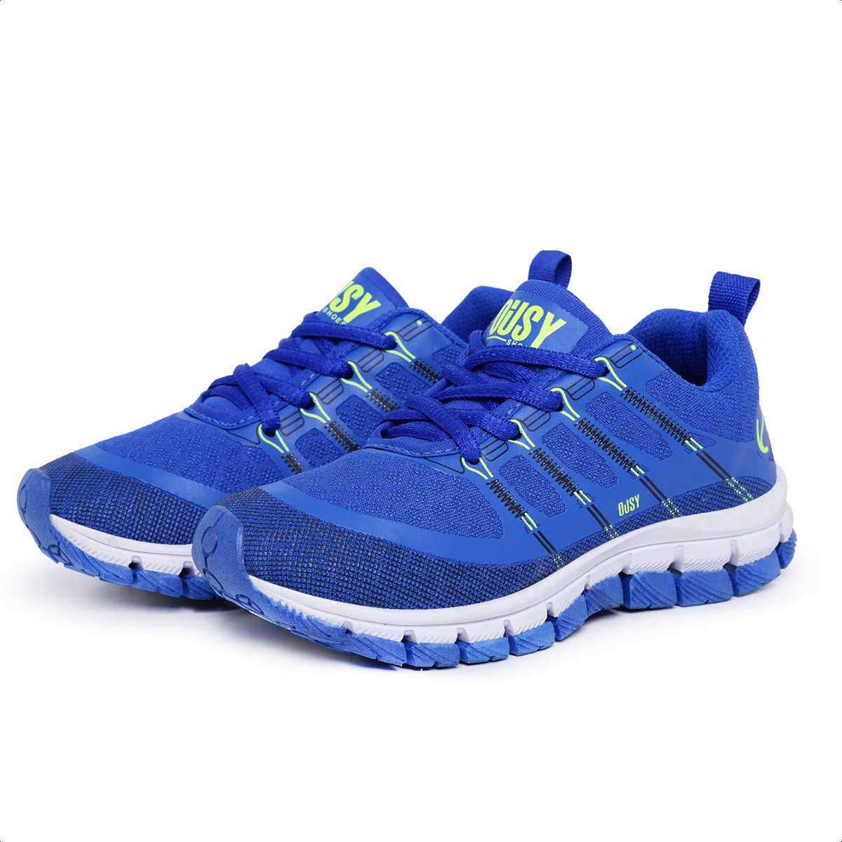Kit 2 Pares Tenis Infantil Menino Esportivo Preto/Azul 3