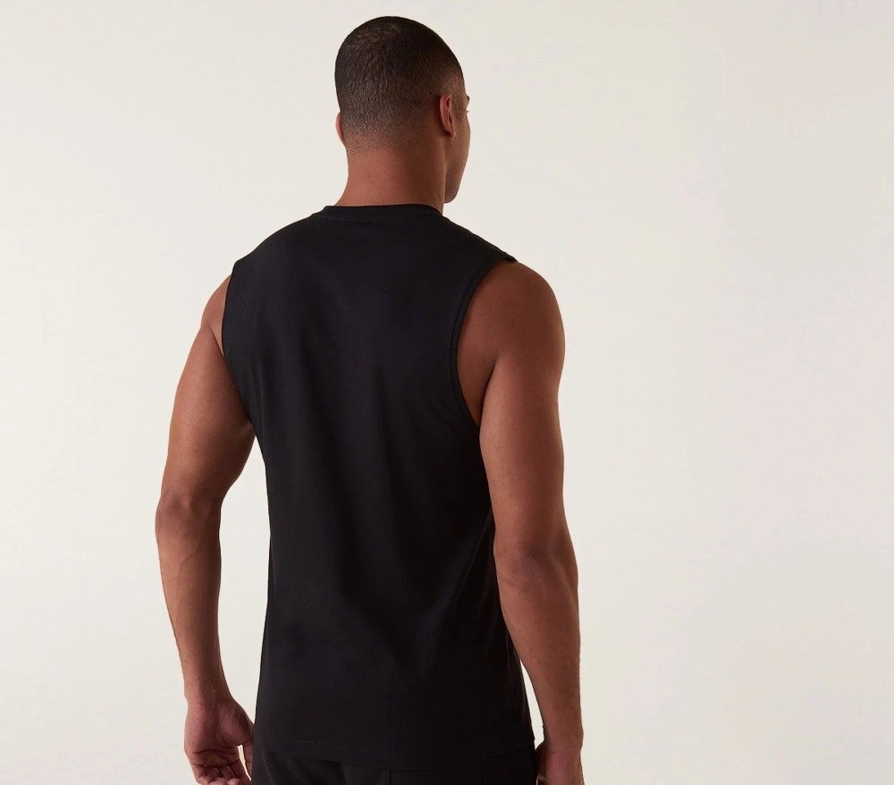 REGATA FILA LETTER - masculino - preto - vermelho e branco Preto 2