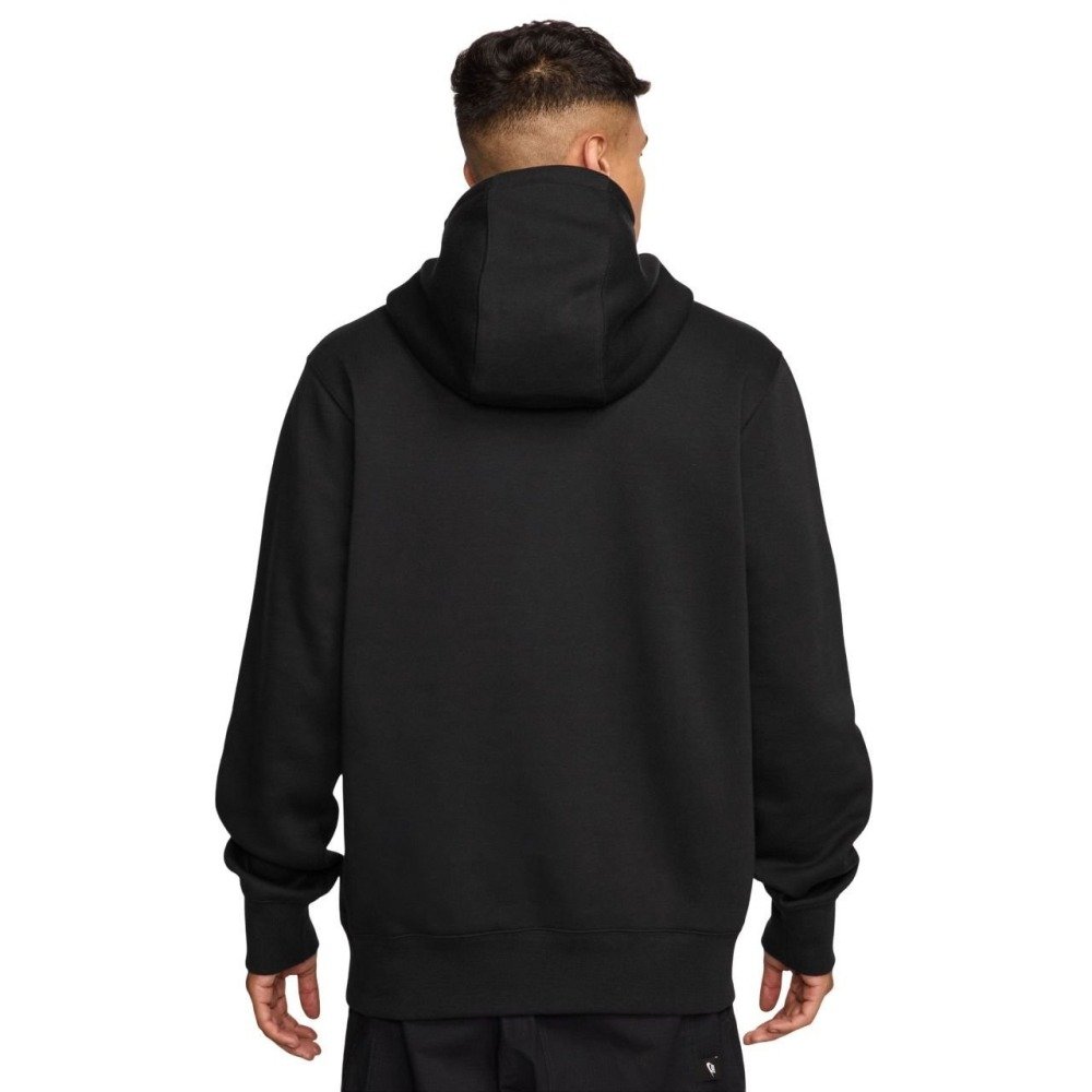 Moletom Nike Club Pullover Fleece Hoodie - masculino - preto Preto 2