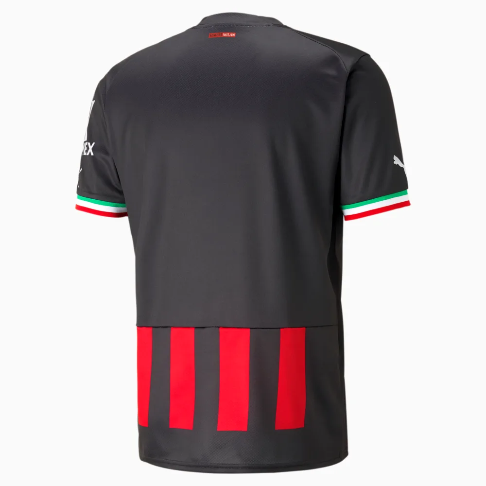 Camisa Puma Ac Milan I - masculino  Preto/Vermelho 2