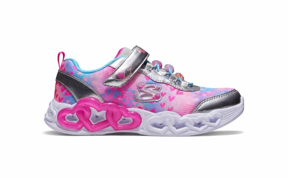 Tênis Skechers S Lights Eternal Heart Infantil