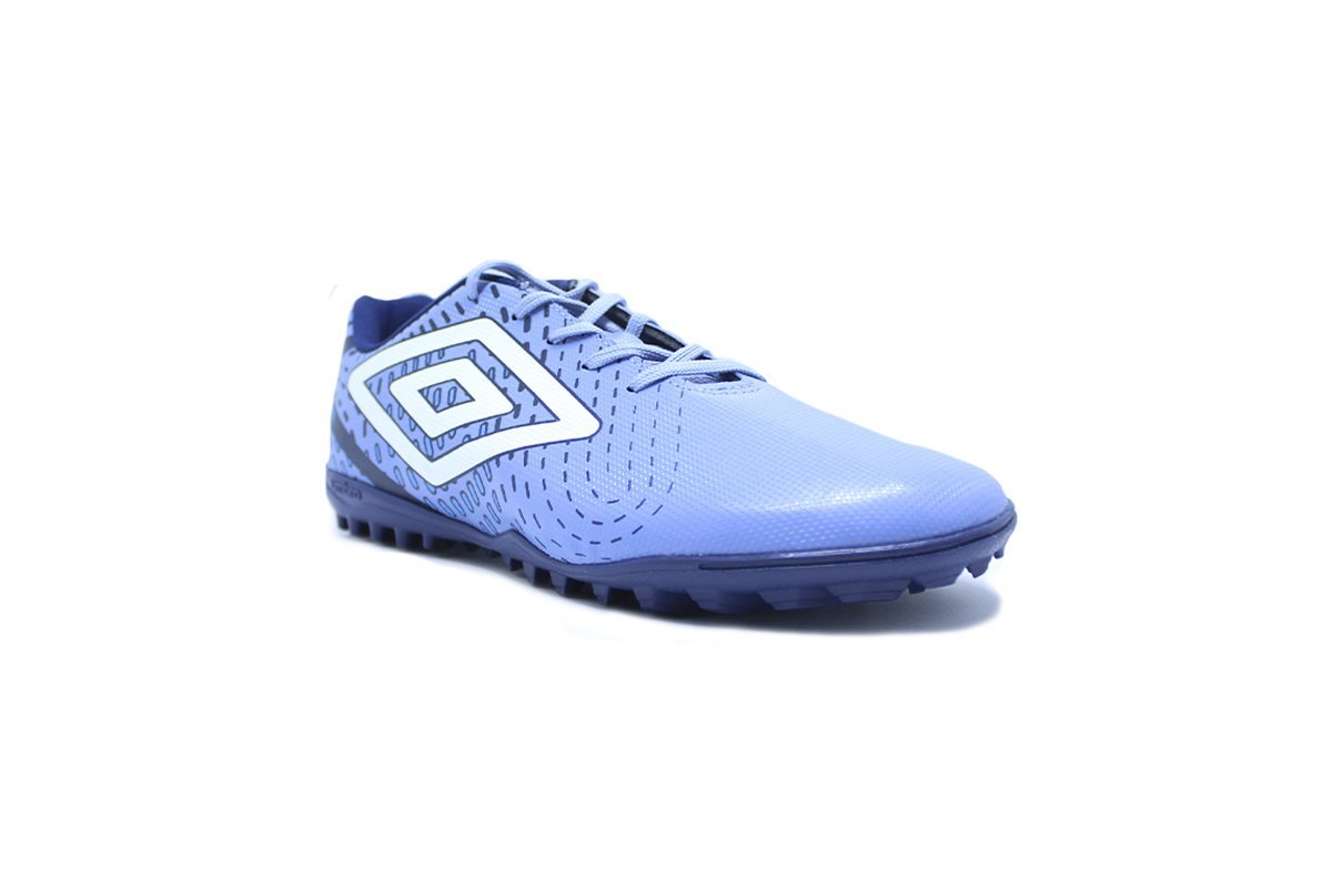 Chuteira society Umbro Plasma - unissex  Azul 2