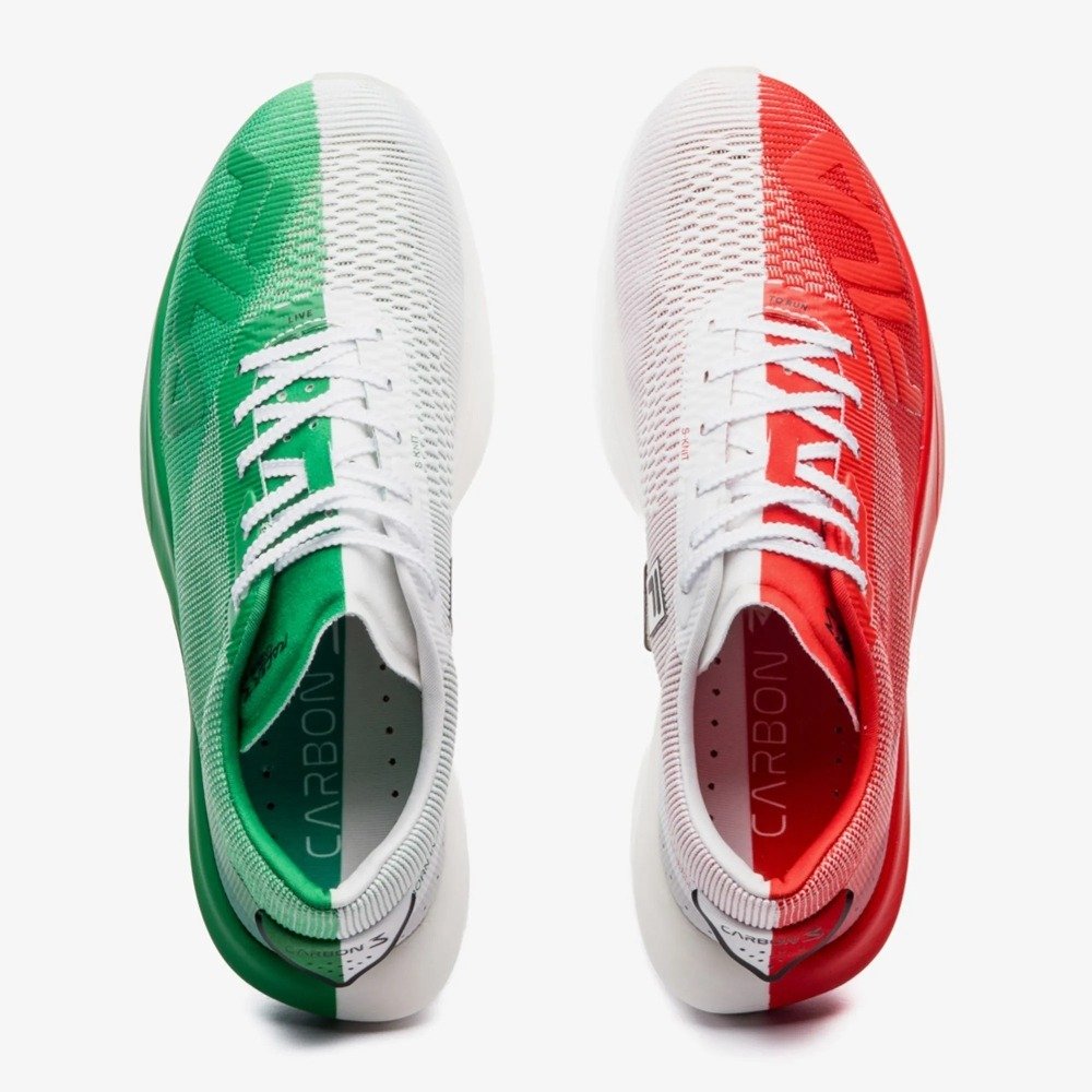 Tênis Fila Racer Carbon 3 Itália - masculino - vermelho e verde