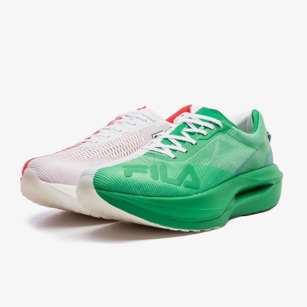 Tênis Fila Racer Carbon 3 Itália - masculino - vermelho e verde Multicores 3
