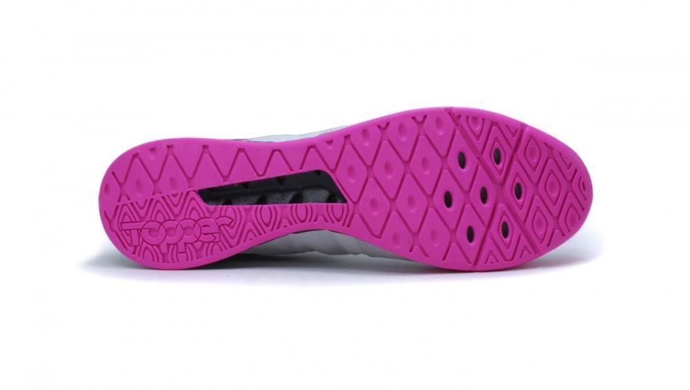 Chuteira futsal Topper Dominator Pro V - unissex Branco 4