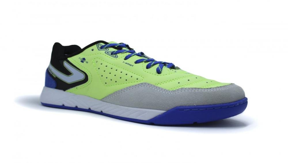 Chuteira futsal Topper Dominator Pro V - unissex Verde 2