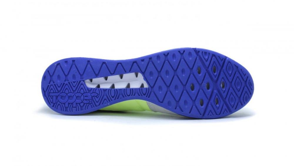 Chuteira futsal Topper Dominator Pro V - unissex Verde 4