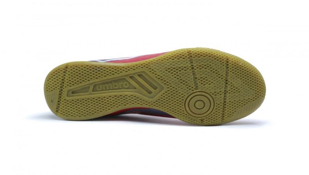 Chuteira futsal Umbro Warskin Jr infantil - unissex Vermelho 4
