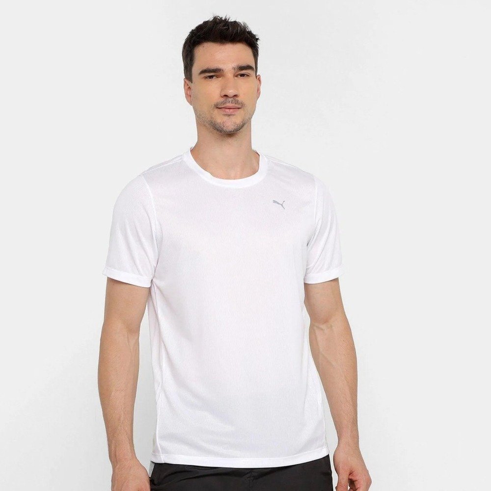 CAMISETA PUMA PERFORMANCE SS TEE M - masculino - branco