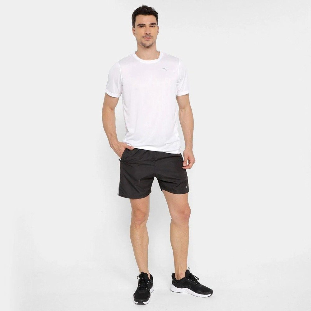CAMISETA PUMA PERFORMANCE SS TEE M - masculino - branco Branco 2