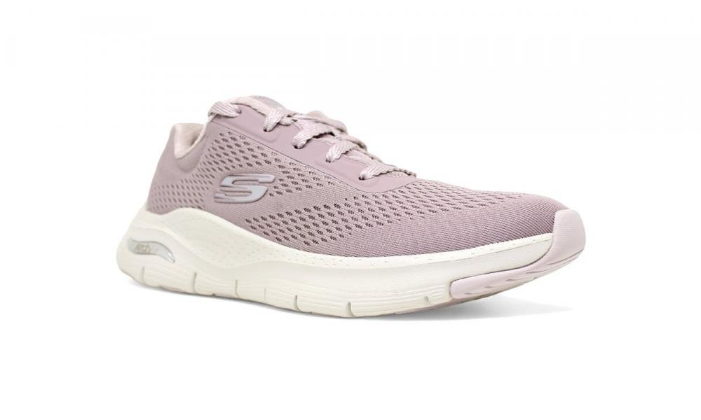 Tenis Skechers Arch Fit - Big Appeal - feminino Rosa/Branco 2