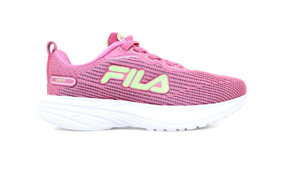 Tenis Fila Speed Infantil unissex rosa e verde Rosa/Verde