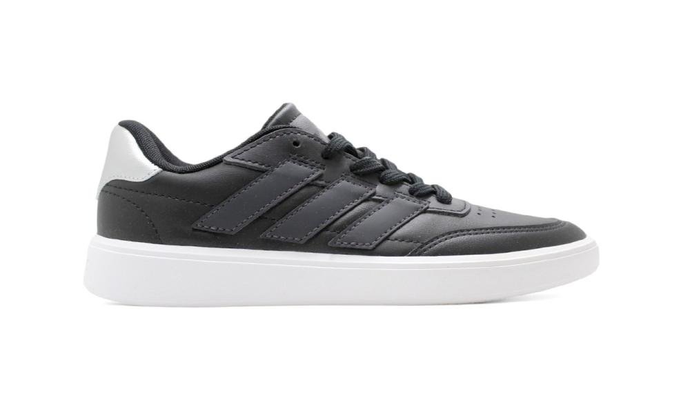 Tenis Adidas Courtblock feminino preto e branco Preto/Branco