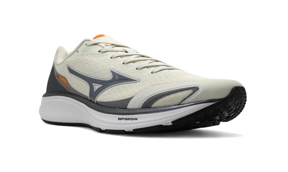 Tenis Mizuno Atlantis masculino bege e cinza Bege/Preto