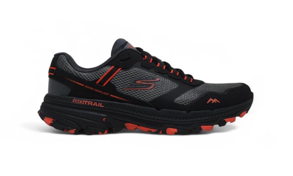 Tenis Skechers Go Run Trail Altitude 2.0 - masculino Preto/Vermelho 1