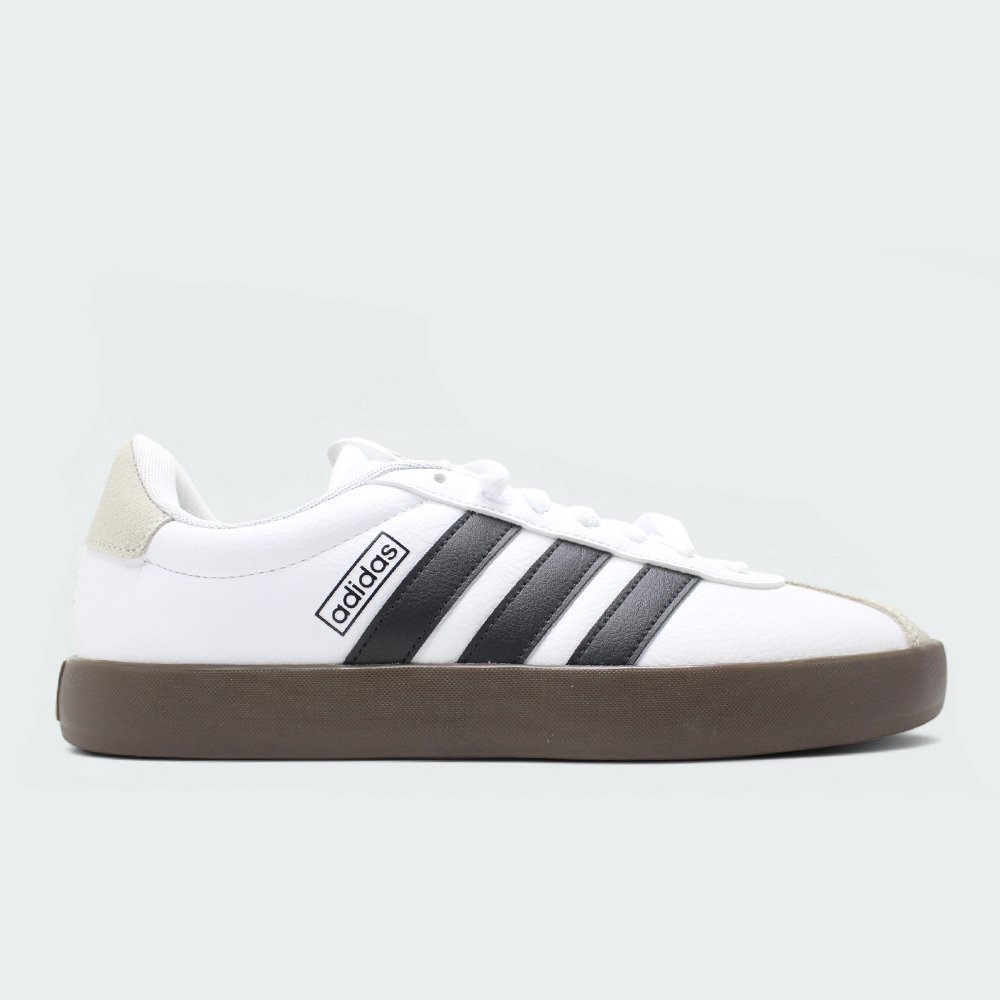 Tenis Adidas Vl Court 3.0 - branco e marrom Branco/Marrom 1