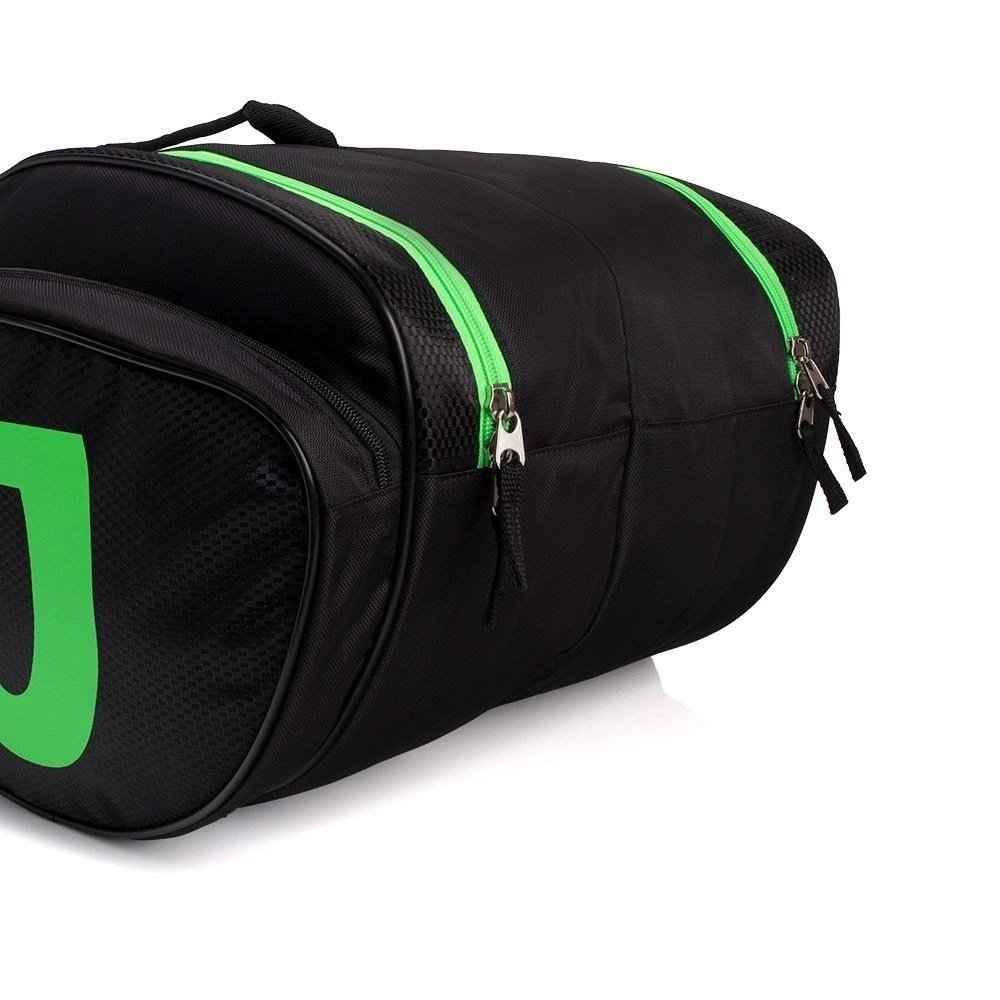 Bolsa Wilson Esp Team - unissex - preto e verde Preto 2