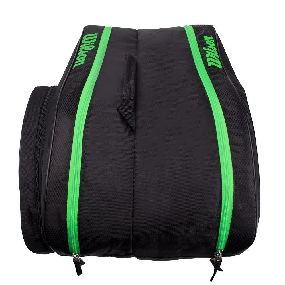 Bolsa Wilson Esp Team - unissex - preto e verde Preto 3