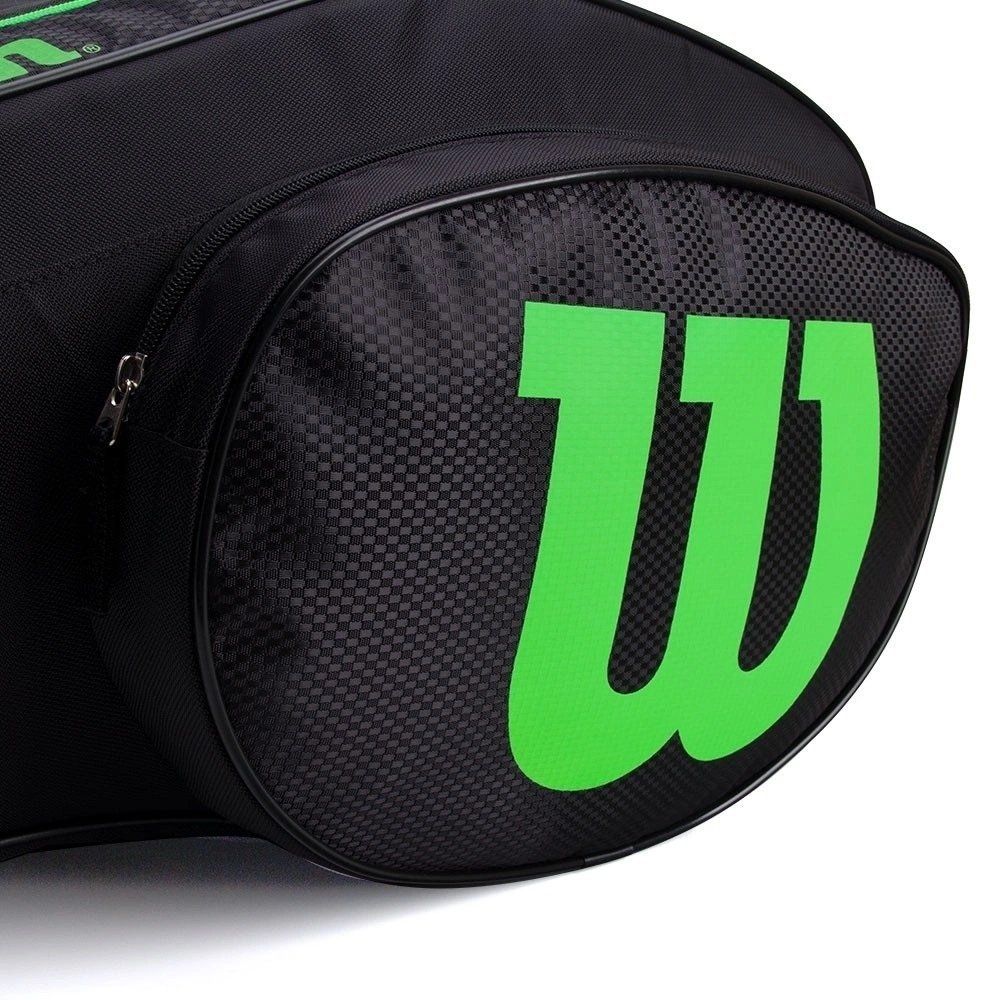 Bolsa Wilson Esp Team - unissex - preto e verde Preto 4
