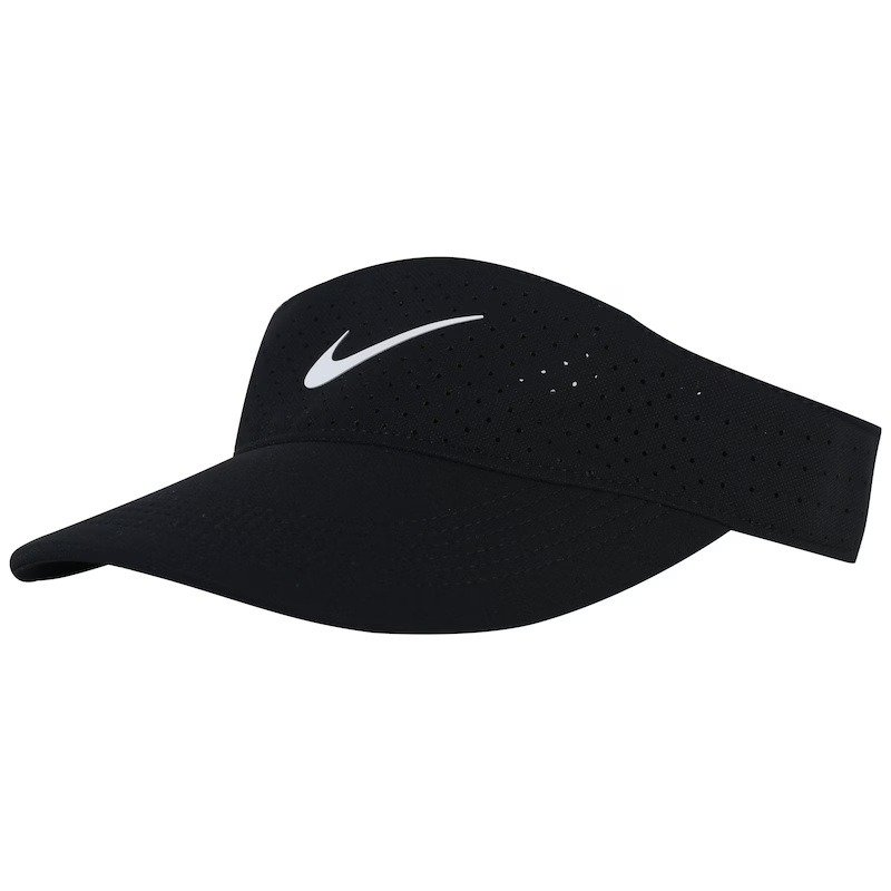 Viseira Nike Aerobill - unissex - preto e branco