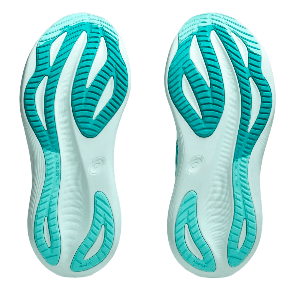 Tênis Asics Gel-Nimbus 27 - feminino - verde e branco Verde 3