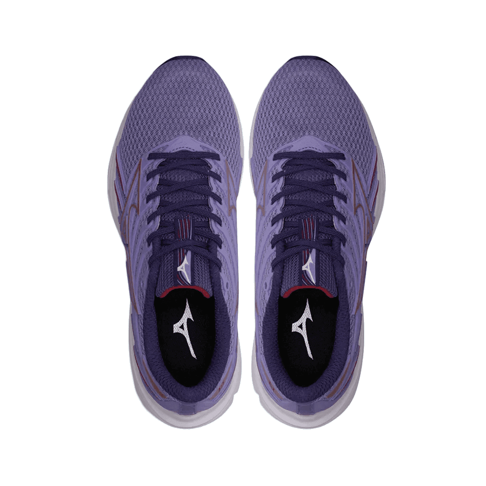 Tênis Mizuno Jet 8 - feminino - lilas e branco Roxo 2