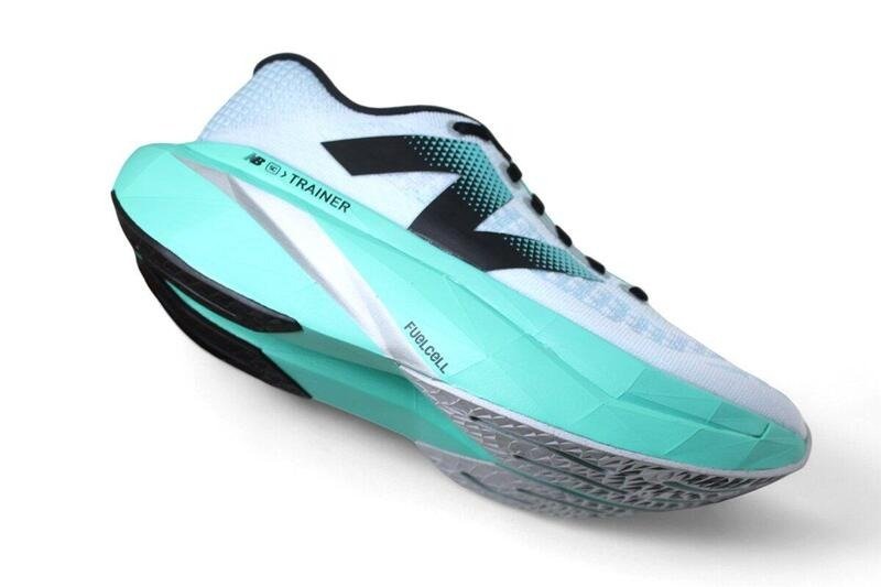 Tenis New Balance Fuelcell Supercomp Trainer V3 - masculino - branco e  verde Branco/Verde 5