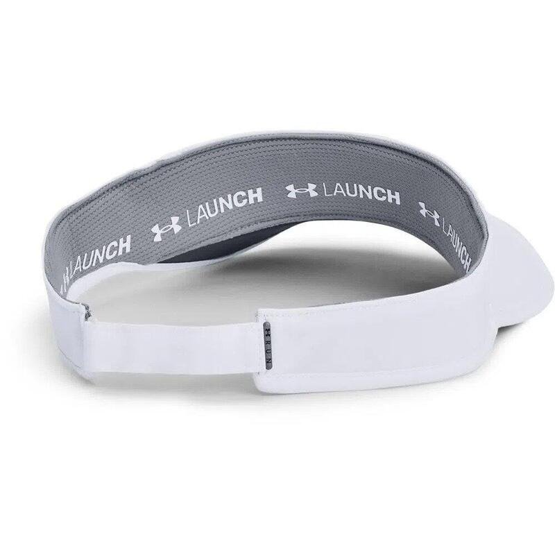 Viseira Under Armour Isochil Launch - unissex - branco Branco 2