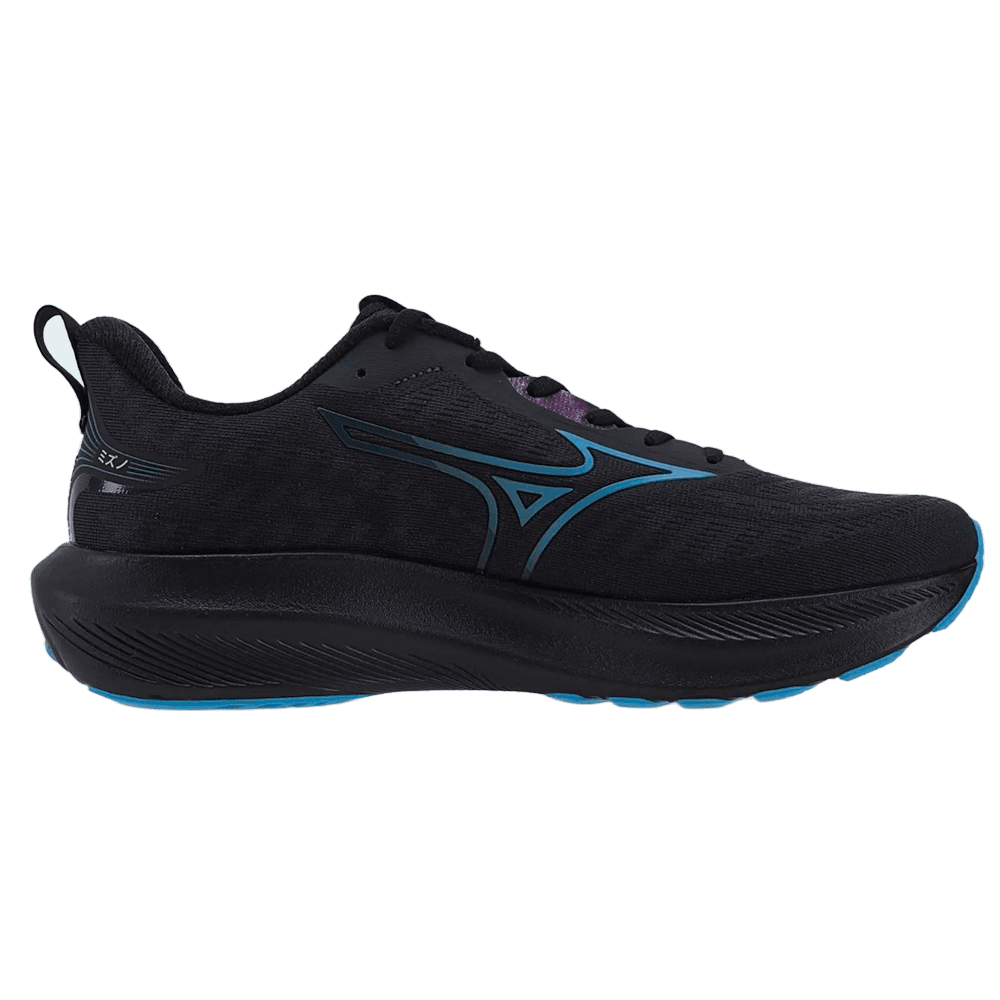 Tênis Mizuno Base Ride - masculino - preto e azul marinho