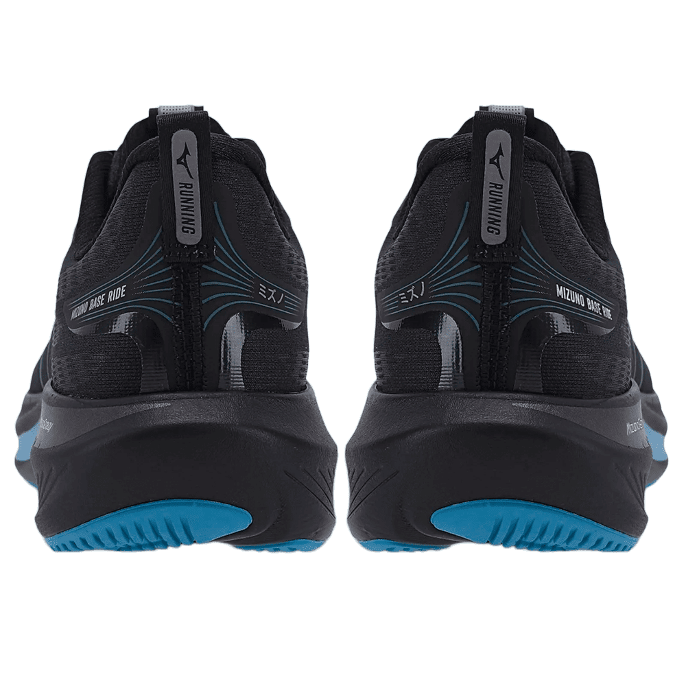 Tênis Mizuno Base Ride - masculino - preto e azul marinho Preto 2