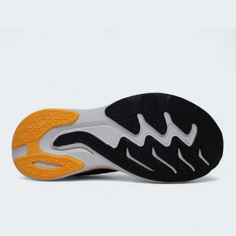 Tênis Olympikus Corre Max - masculino - preto e laranja Preto 4