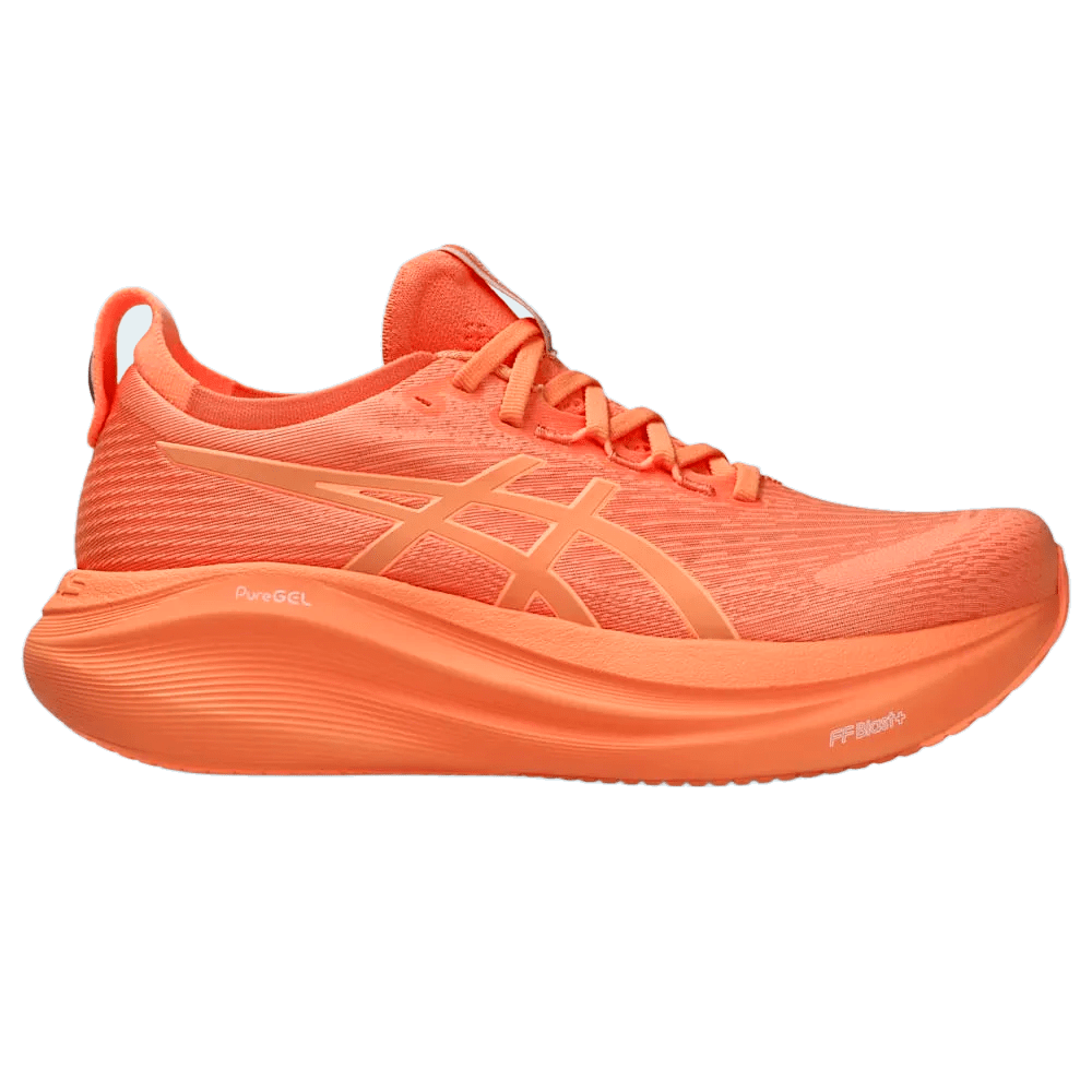 Tenis Asics Gel Nimbus 27 Lite-Show - feminino - laranja