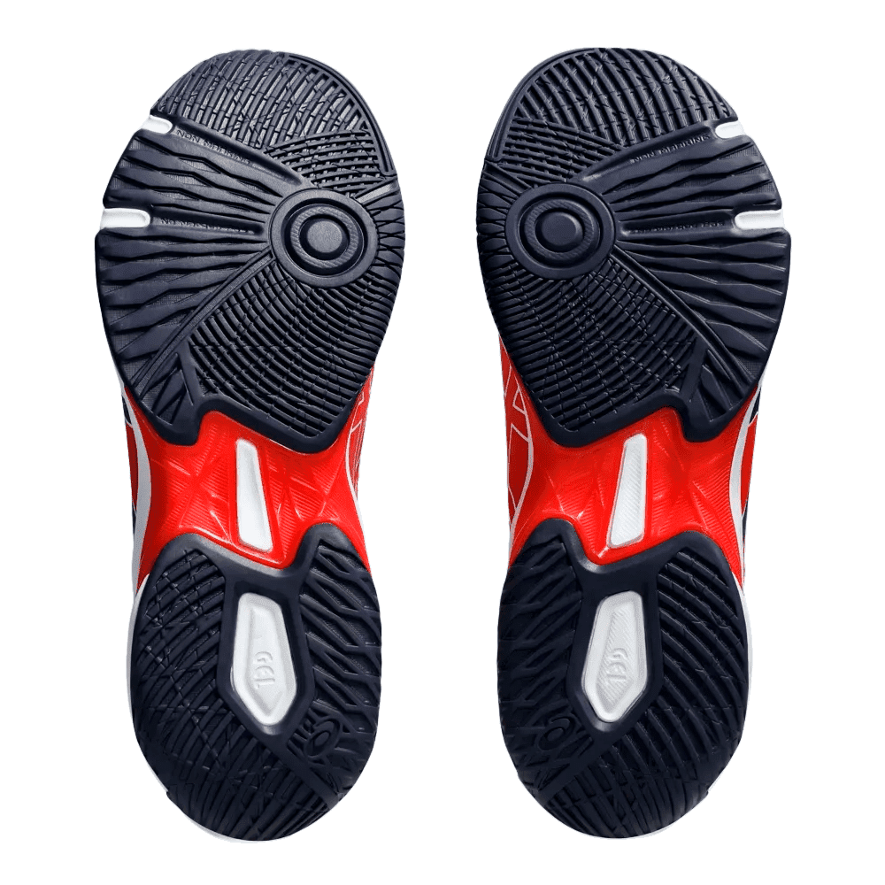 Tênis Asics Gel-Rocket 11 - masculino - vermelho e azul Vermelho 4