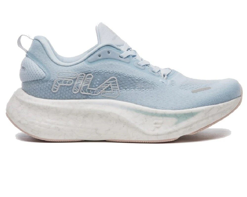 Tênis Fila Float Maxxi 2 PRO - feminino - azul claro e branco