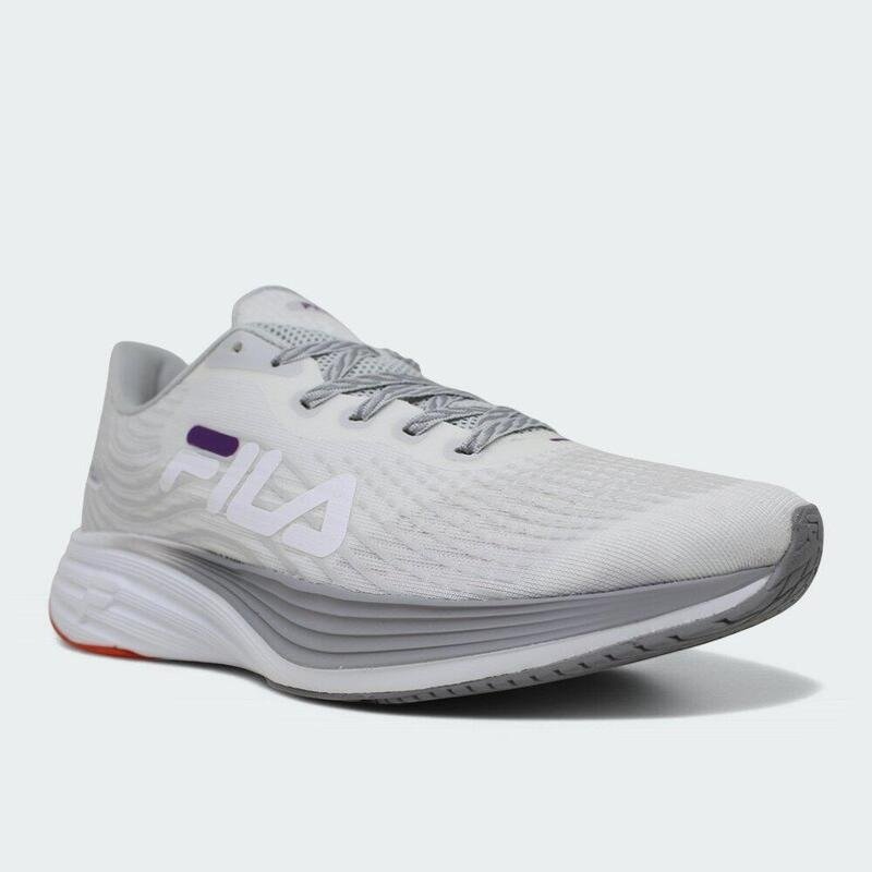 Tênis Fila Racer Curve 2 - feminino - cinza e branco Cinza 2