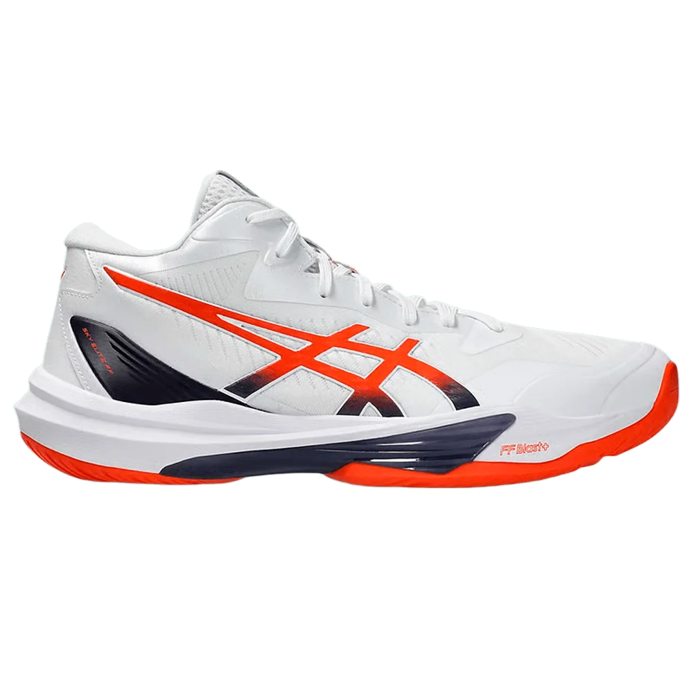 Tenis Asics Sky Elite Ff Mt 3 - masculino - branco e laranja Branco