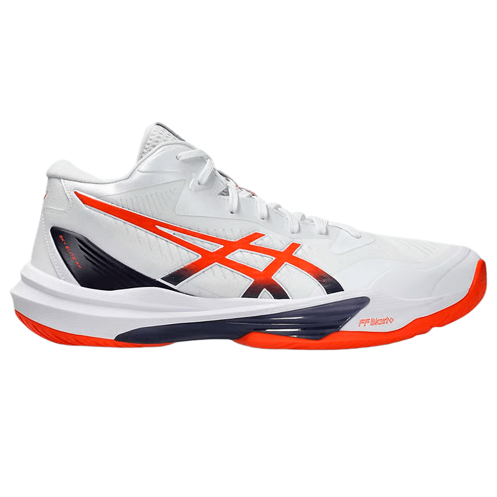 Tenis Asics Sky Elite Ff Mt 3 - masculino - branco e laranja 