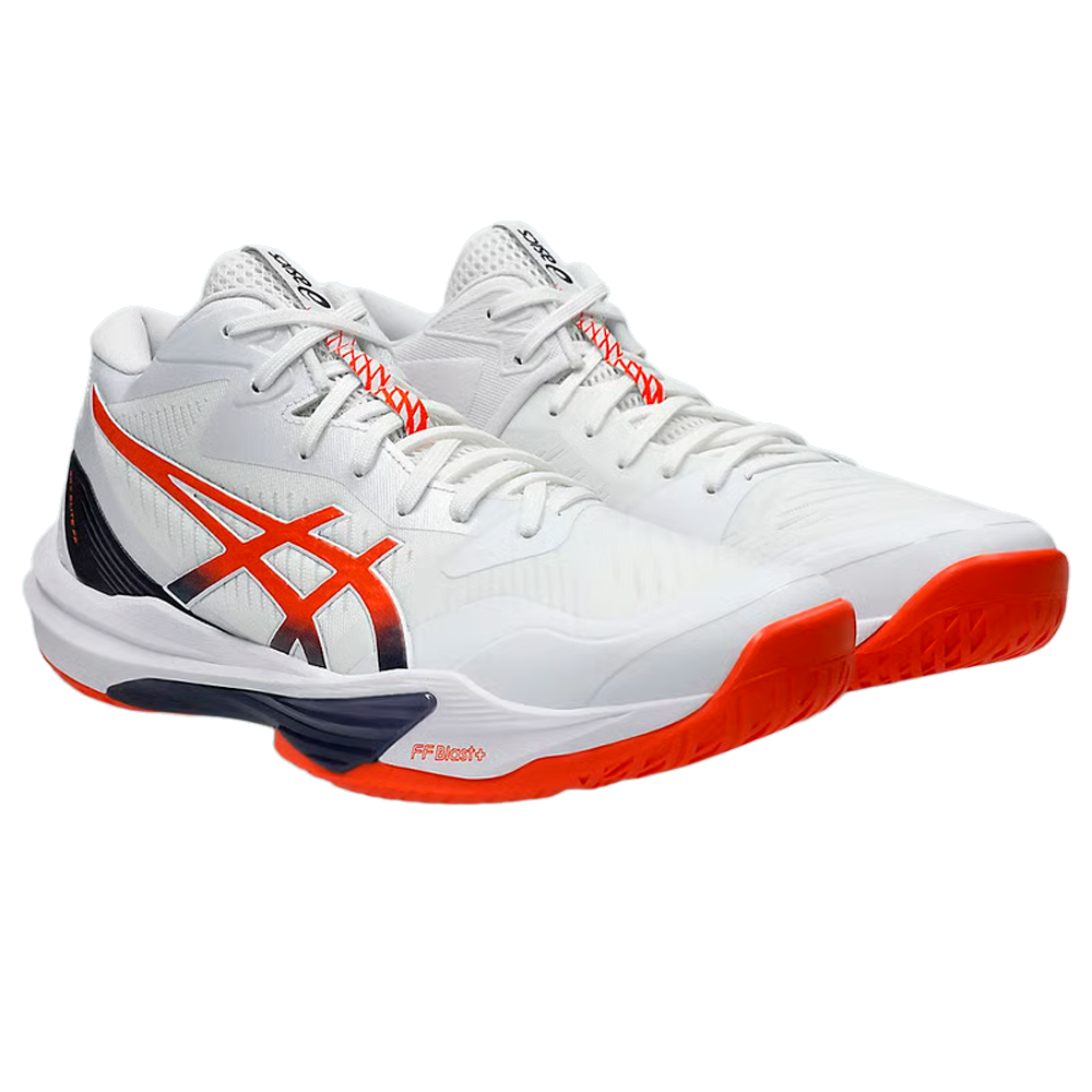 Tenis Asics Sky Elite Ff Mt 3 - masculino - branco e laranja  Branco 2