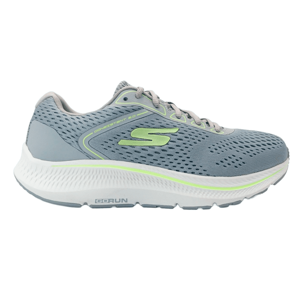 Tênis Skechers Go Run Consistent 2.0 - masculino - cinza e verde