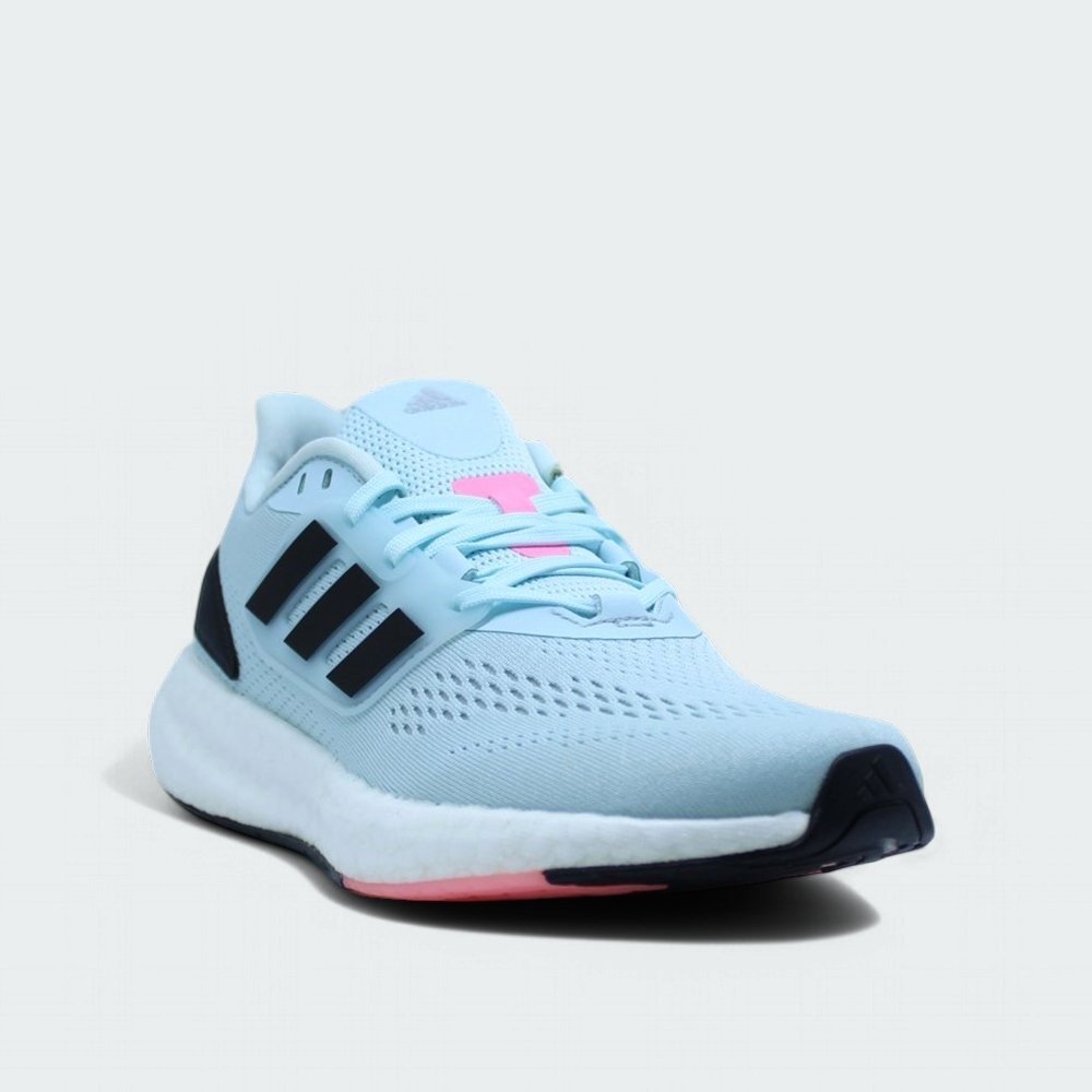 Tenis Adidas Pureboost 22 - feminino - azul claro Azul 2