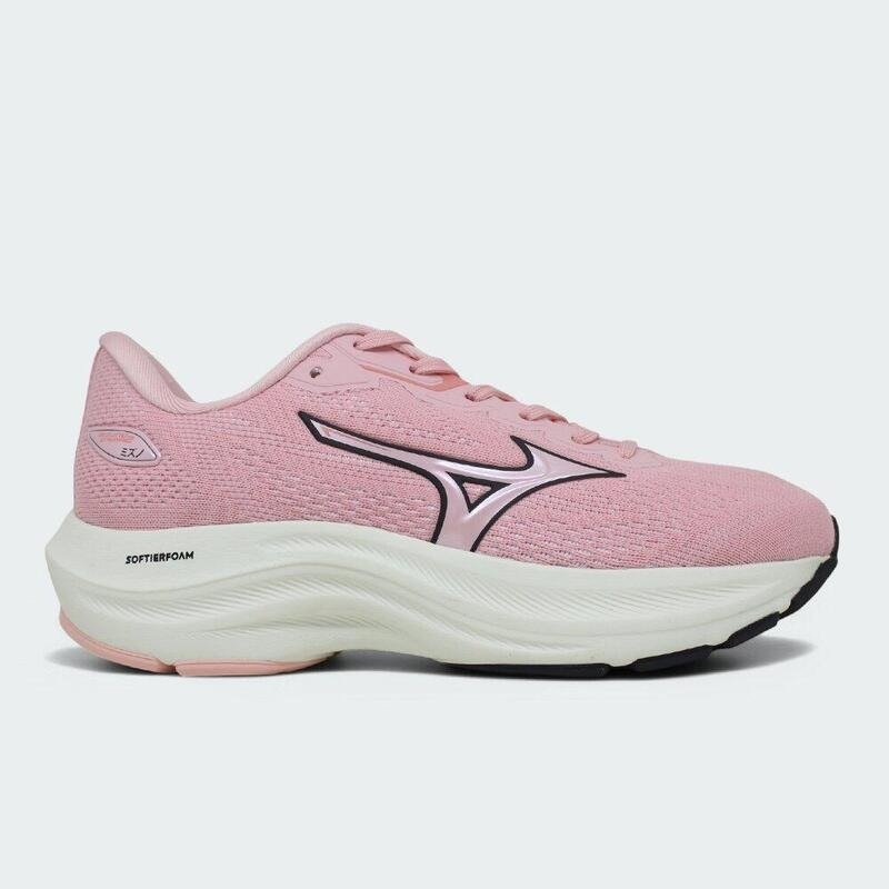 Tenis Mizuno Enigma 2 - feminino - rosa e branco