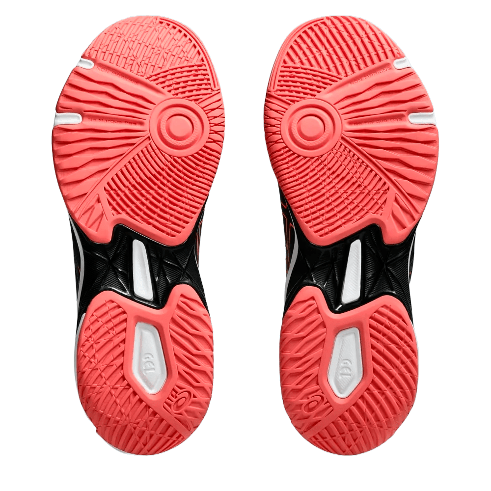 Tênis Asics Gel-Rocket 11 - feminino - preto e laranja Preto 4