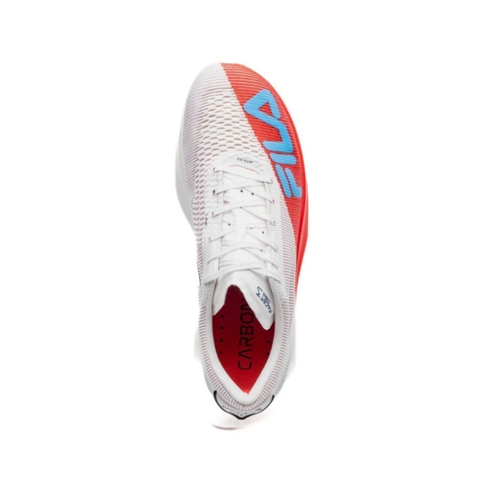 Tenis Fila Racer Carbon 3 - feminino - branco e vermelho Branco/Vermelho 5