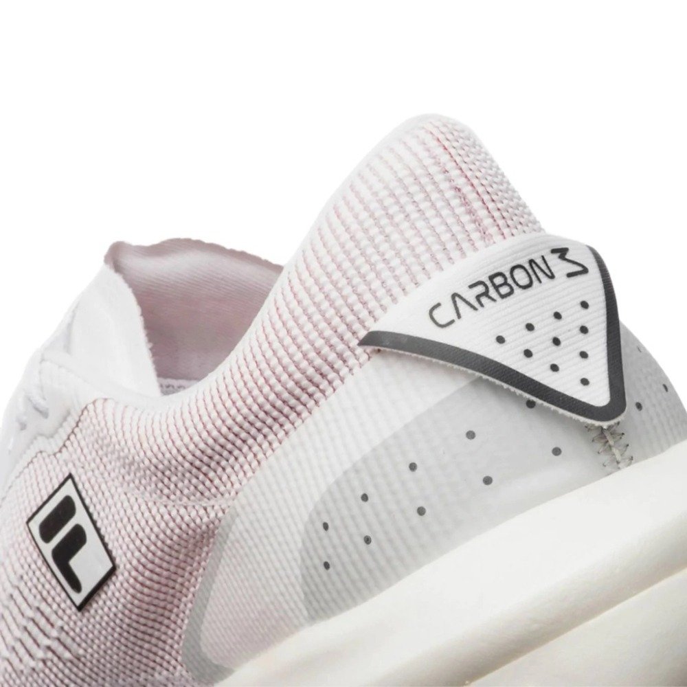 Tenis Fila Racer Carbon 3 - feminino - branco e vermelho Branco/Vermelho 9